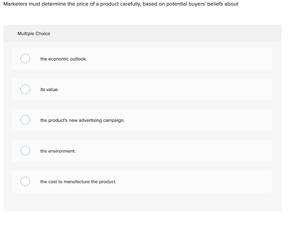How a product or service will be conceived or
