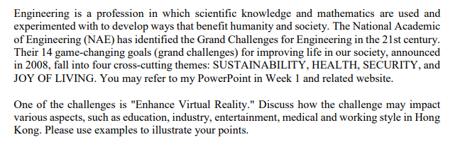 Engineering is a profession in which scientific