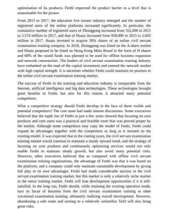 Please answer all the Questions so that i can