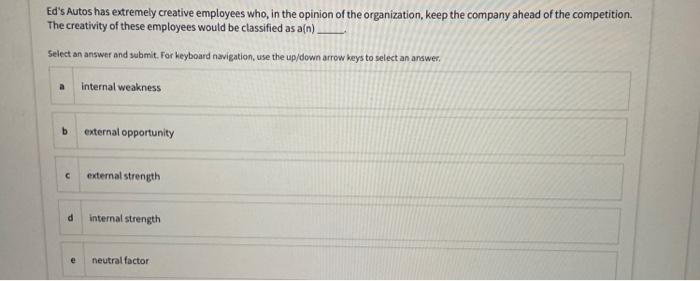 Ed's Autos has extremely creative employees who,