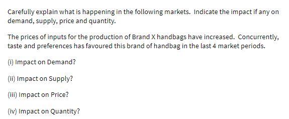 Carefully explain what is happening in the