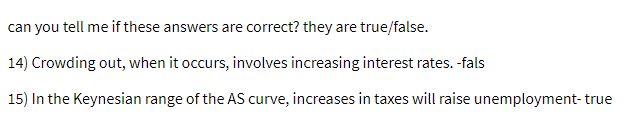 can you tell me if these answers are correct?