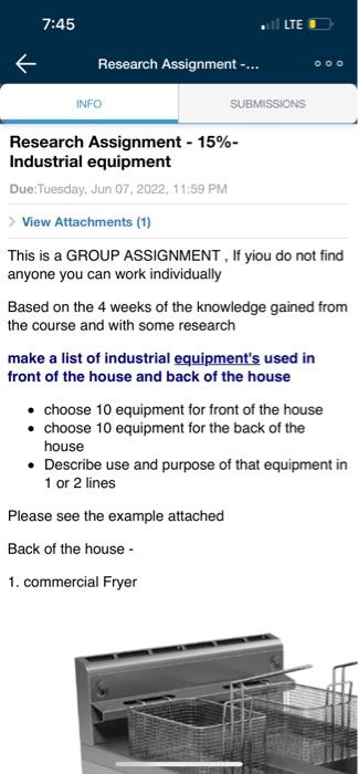7:45 LTE Research Assignment -... INFO