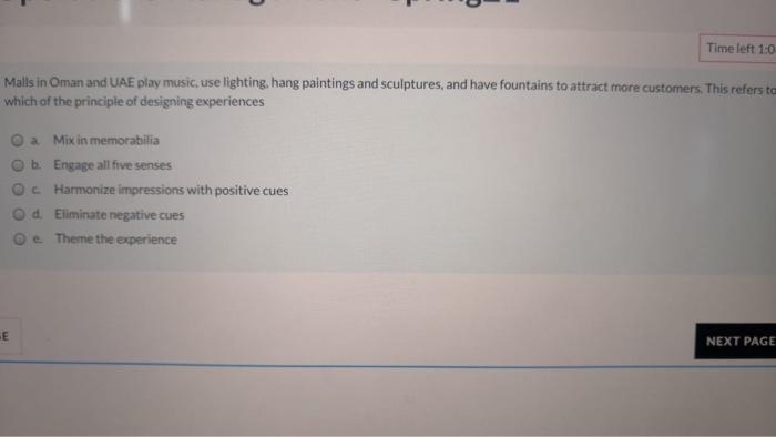 its service managment subject can i have the