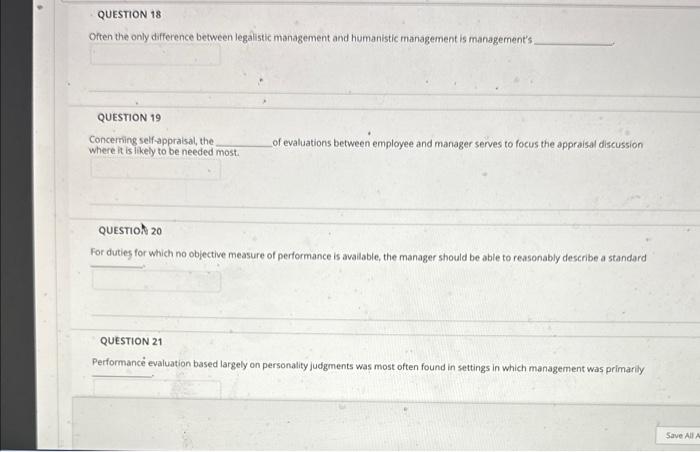 Often the only difference between legalistic