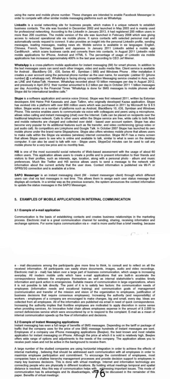 from the above mentioned study provide the