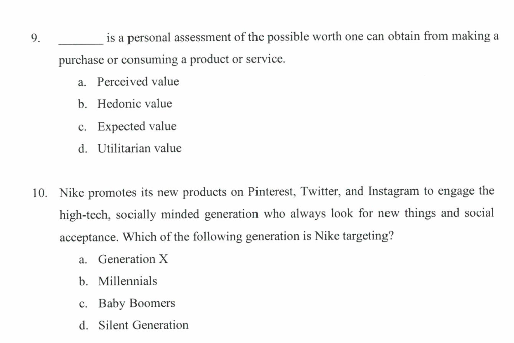 1. Services must be performed and consumed at the