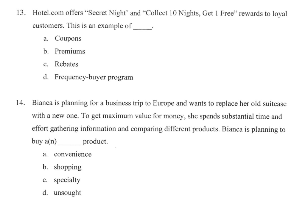 1. Services must be performed and consumed at the