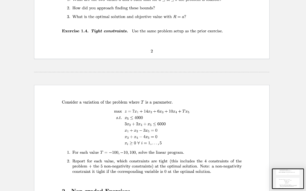 Exercise 1.3. Excel Reports Revisited. Recall the