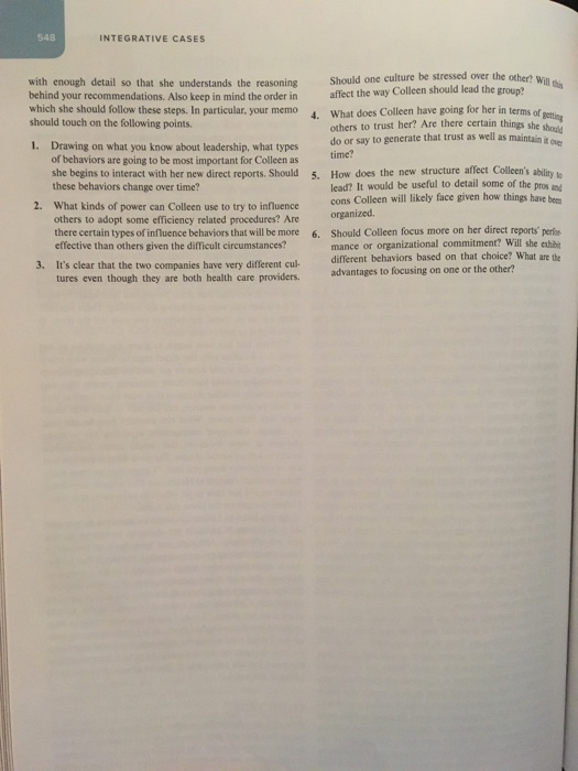 CASE 3 Leading in a Hostile Environment ployees)