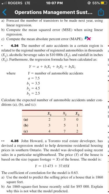 ROGERS LTE 10:05 PM 58% Operations Management