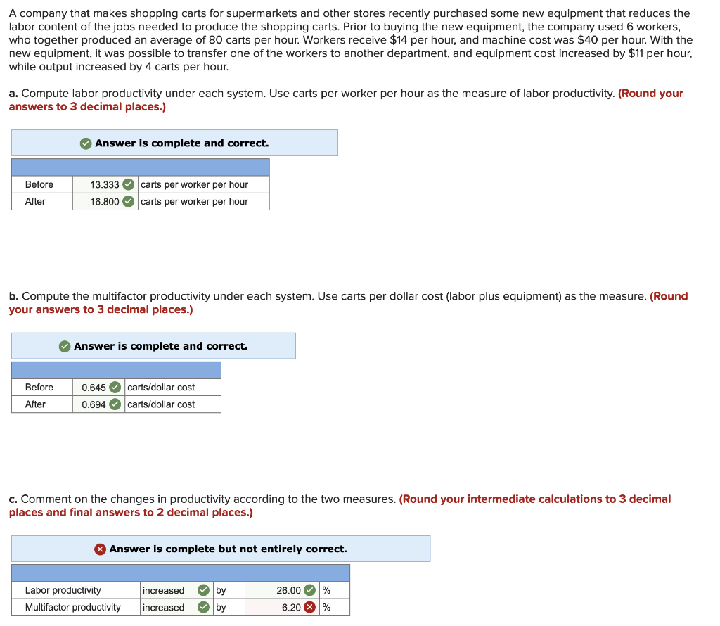 A company that makes shopping carts for