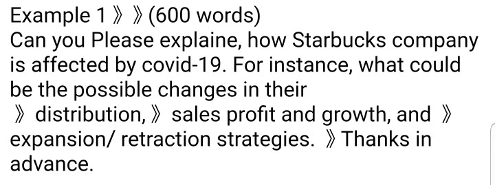 Example 1 (600 words) Can you please explaine,