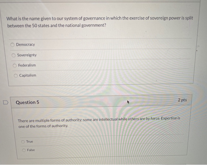 What is the name given to our system of