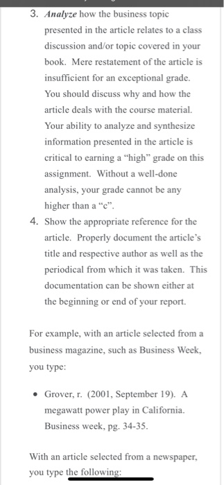structions BAD 1680 - Customer Relations Journal
