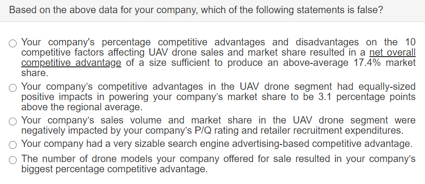 Given the following data from a Comparative