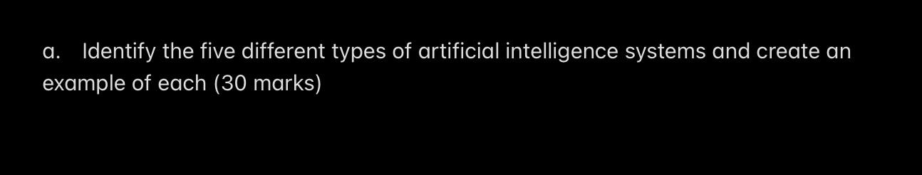 i want an accurate answer please . a. Identify