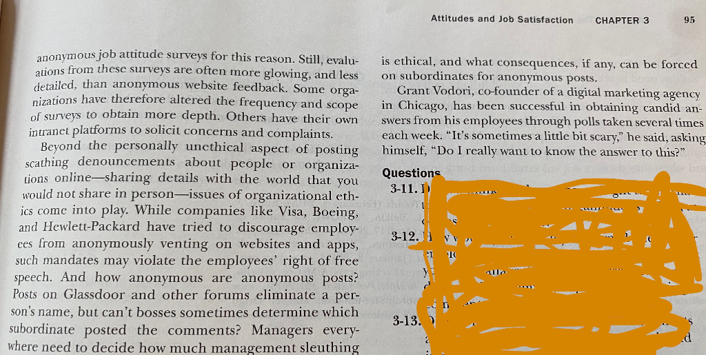 State in some detail five specific,