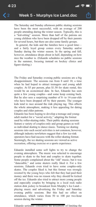 Please answer the following case study according