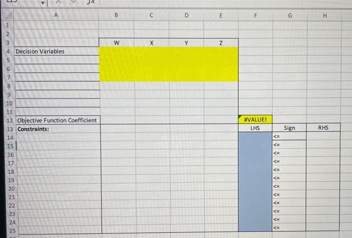 please fill in the excel to find the answer and i