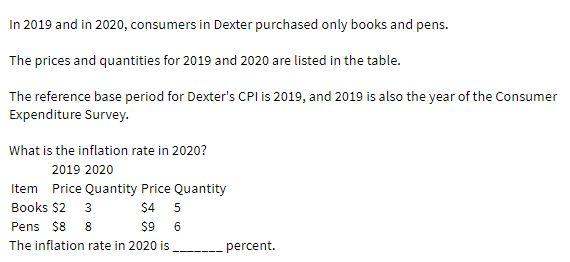 In 2019 and in 2020, consumers in Dexter