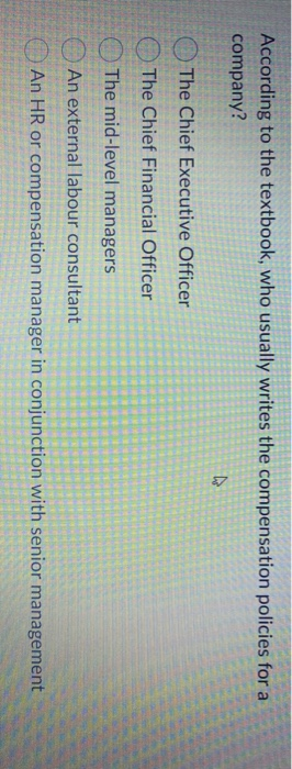 According to the textbook, who usually writes the