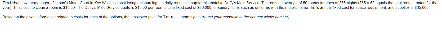 Tim Urban, owner/manager of Urban's Motor Court