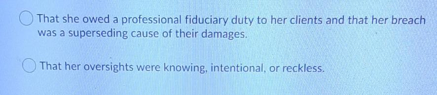 Shaye is a CPA for Ready Corp. She misses several
