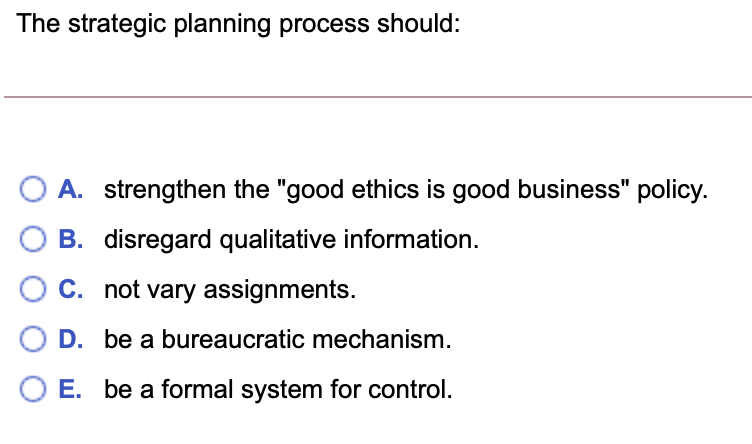 What is the most important limitation of a