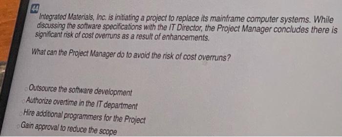 Integrated Materials, Inc. is initiating a