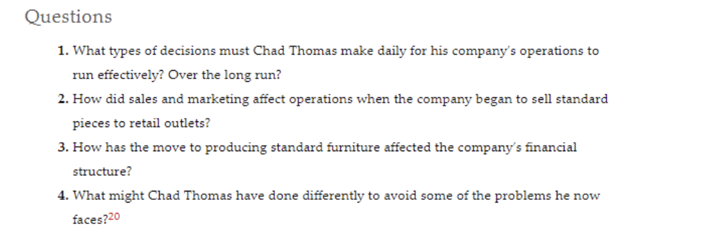 Chads Creative Concepts designs and manufactures