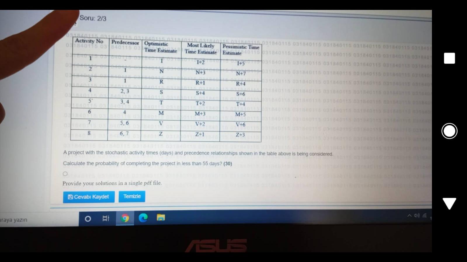 N:9L:7 M:6P:9R:8 S:7 T:4 U:3 V:4 Y:V Z:4 Soru:
