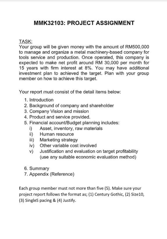 After finish read, please use words format and