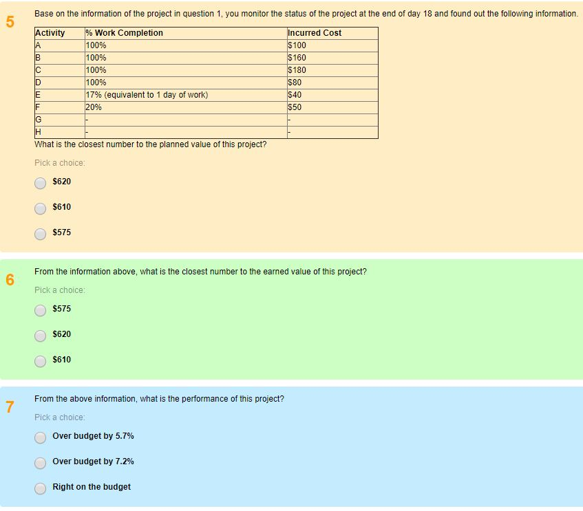 It is linked to the previous question: