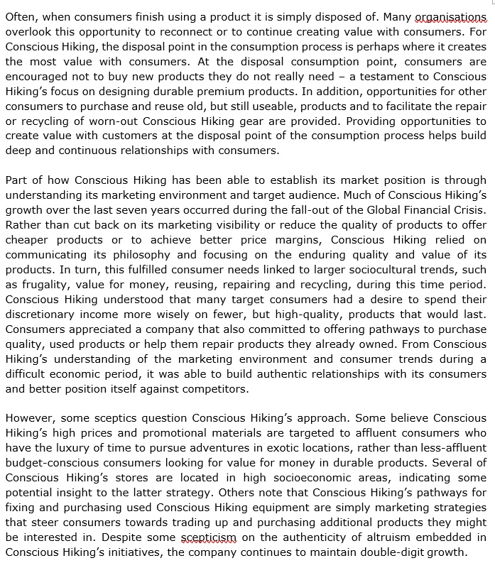 SECTION A Attempt all FOUR (4) case study