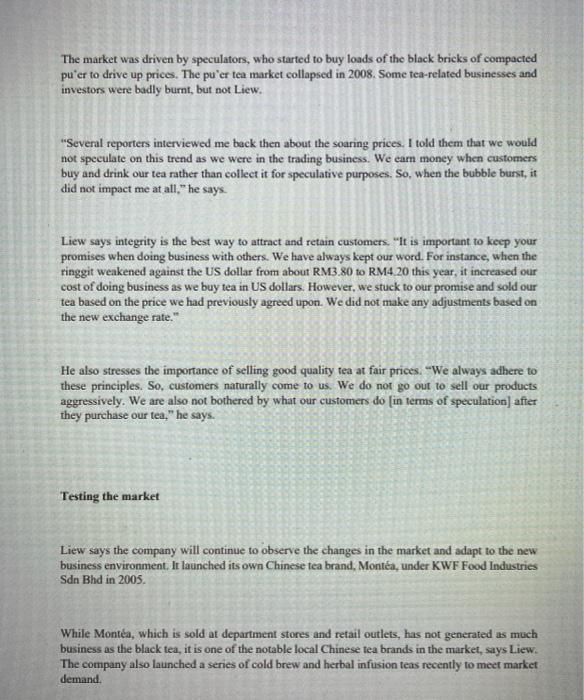 MINIMUM 500 WORDS PLEASE! SECTION A-CASE STUDY 1