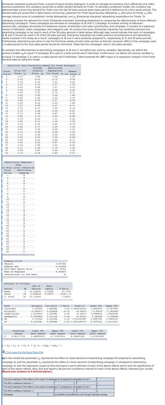 Enterprise lndustries produces Fresh, a brand of