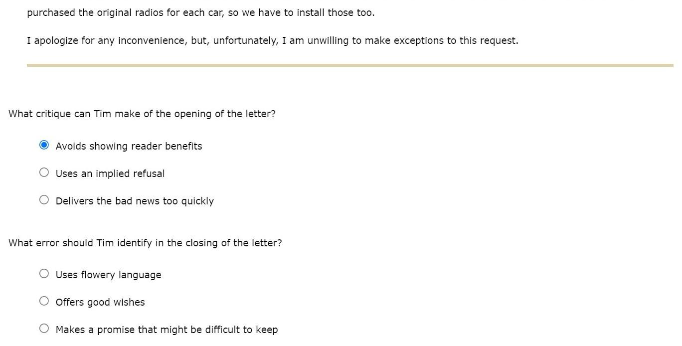 Date: May 10 To: All Employees From: Anne Leller