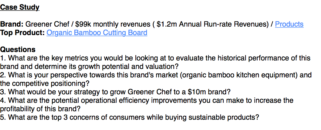 Case Study Brand: Greener Chef / $99k monthly