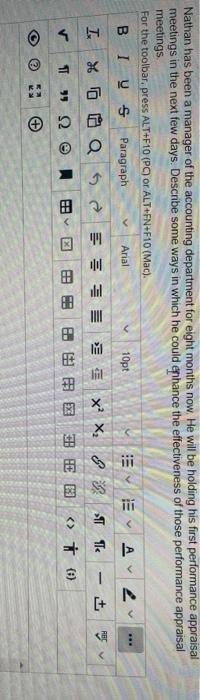 Nathan has been a manager of the accounting
