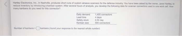Hartley Electronics, Inc., In Nashville, produces