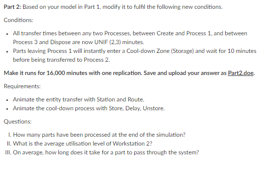 PART 1 given for info only part 2 to be done Part