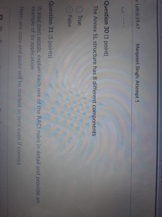 uh e Left:0:19:47 Manpreet Singh: Attempt 1