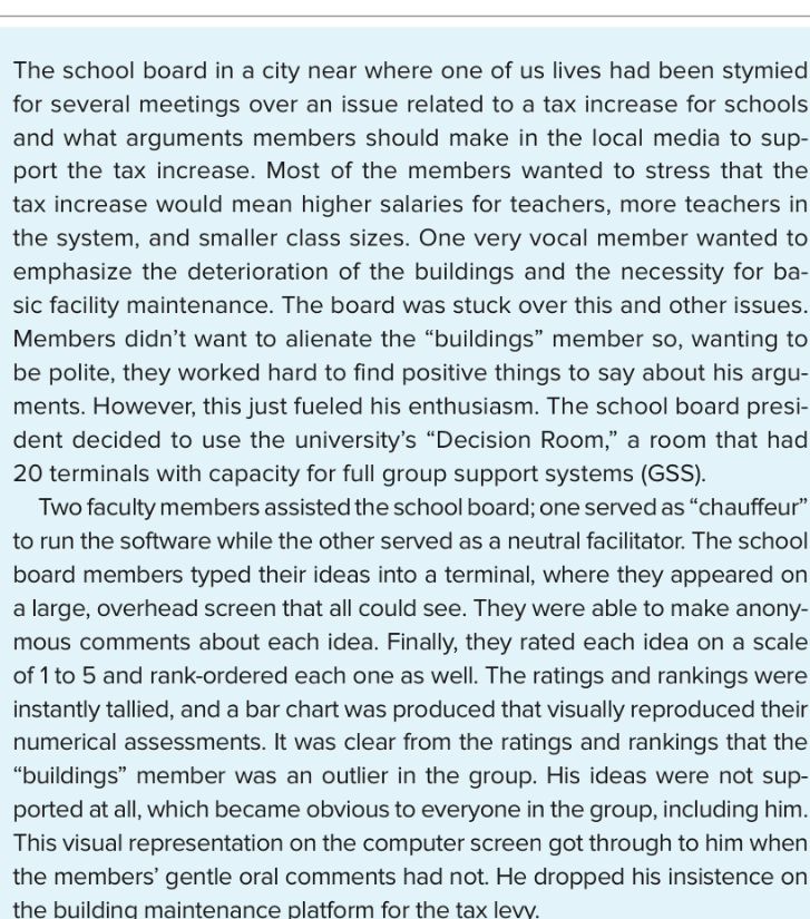 Why do you think members were direct and clear