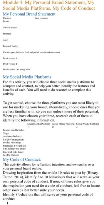 please answer in own words complete full and I