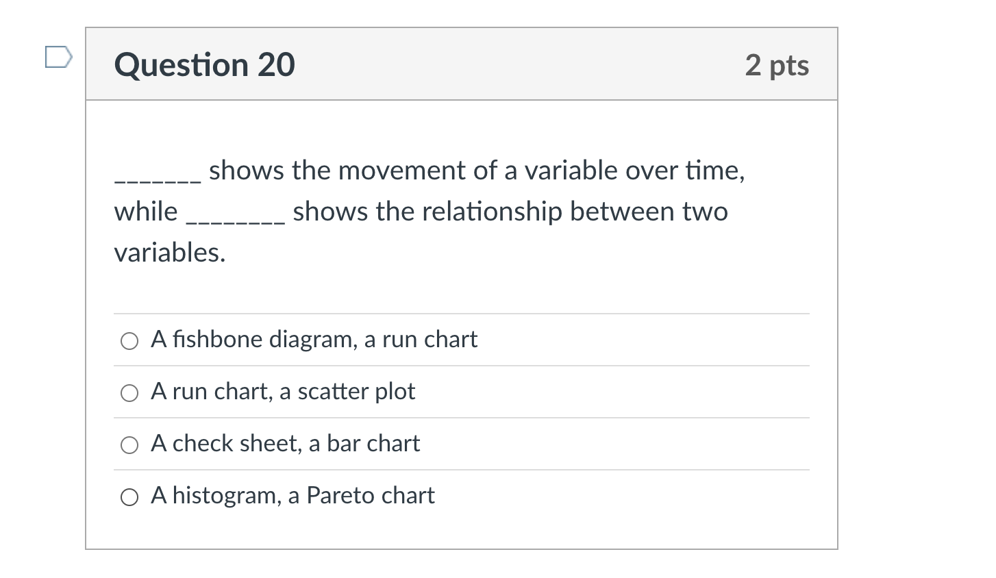A thick arrow in a process map represents a: