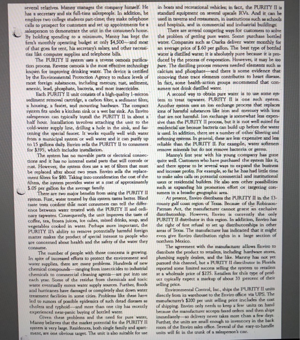 Thank for any help. 16 Enviro Pure Water, Inc.*