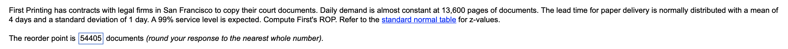 First Printing has contracts with legal firms in
