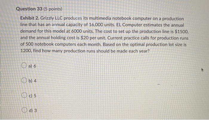 URGENT HELP Exhibit 2. Grizzly LLC produces its