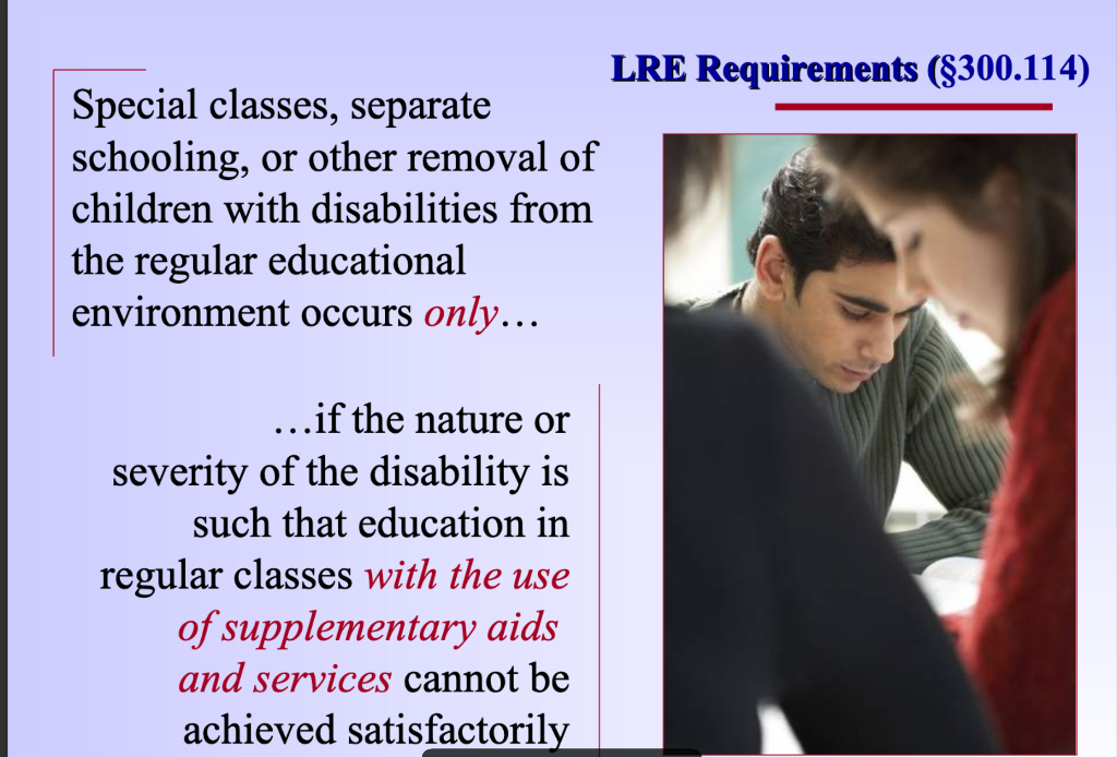 Please describe LRE and the different options for